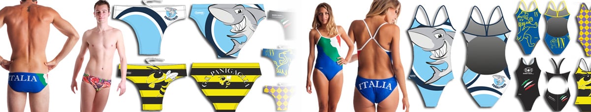 costumi personalizzati nuoto Swimmershop